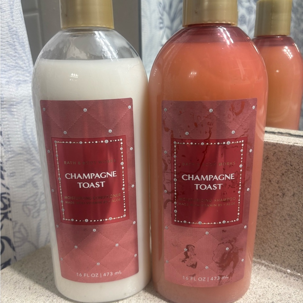 Bath & Body Works Champagne Toast Duo - White and Coral